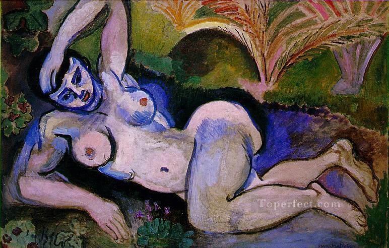 The Blue Nude Souvenir of Biskra 1907 Fauvist Oil Paintings